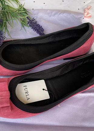 Замшеві балетки фурла furla розмір 37
