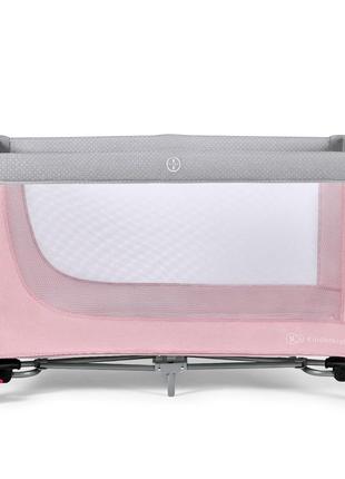 Кровать-манеж kinderkraft leody pink (kcleod00pnk0000)3 фото