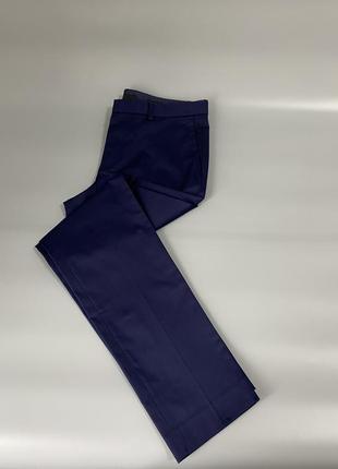 Темно-синие классические брюки h&amp;m