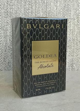 Bvlgari goldea the roman night absolute 30 мл для женщин (оригинал)1 фото