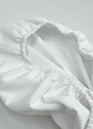 Наматрацник водонепроникний натяжний в ліжечко 60х120, махра, захисний шар мембрана