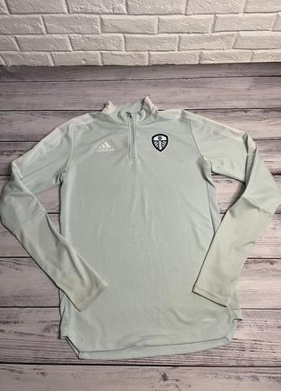 Тренировочная кофта adidas leeds united1 фото