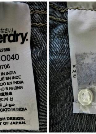 Рубашка superdry brand denim размер м4 фото