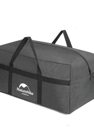 Сумка-баул naturehike outdoor storage bag updated 100 л nh17s021-l grey