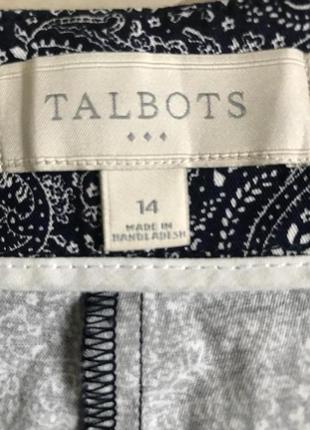 Шорты стильные модные дорогой бренд talbots размер xl или 143 фото