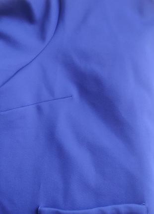 Пиджак укороченный, красивого фиолетового цвета, большой размер3 фото