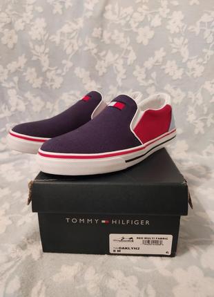 Слипоны tommy hilfiger us8.5 (38-39)2 фото