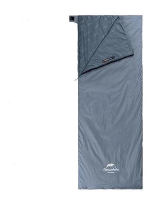 Спальный мешок naturehike ultra light lw 180 2021 long nh21msd09 xl-shadow blue