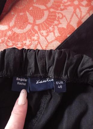 Укорочені чорні штани від бренда lau rie.4 фото
