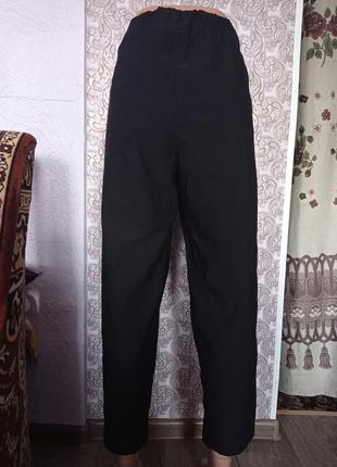 Укорочені чорні штани від бренда lau rie.2 фото