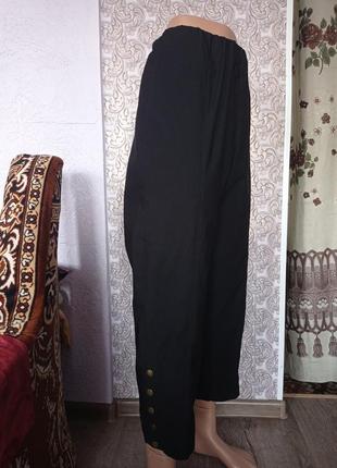 Укорочені чорні штани від бренда lau rie.3 фото