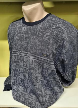Реглан мужской большие размеры батал, мужской классический реглан свитер джемпер2 фото