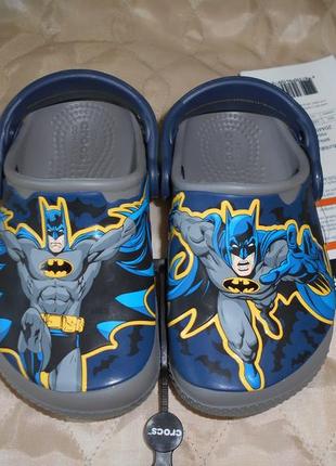 Сrocs crocsfunlab batman smoke clogs2 фото