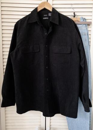 Замшева куртка сорочка з накладними кишенями преміум якості2 фото