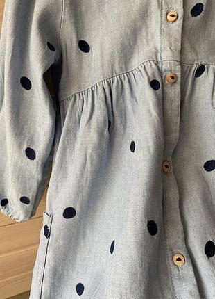Платье zara 4-5 лет 3