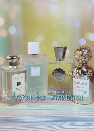 Aroma box "акватика" (4 парфуми по 2мл)