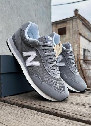 Мужские оригинальные кроссовки new balance 515 ml515gry серые