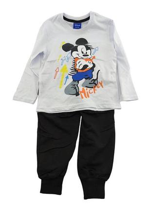 Детский спортивный костюм 3, 4, 5, 6, 7 лет туречки для мальчиков трикотажный белый