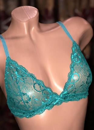⭐️ мягкий кружевной бюстгальтер без косточек undiz •90с