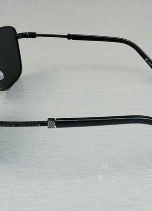 Louis vuitton окуляри чоловічі сонцезахисні поляризированые чорні3 фото