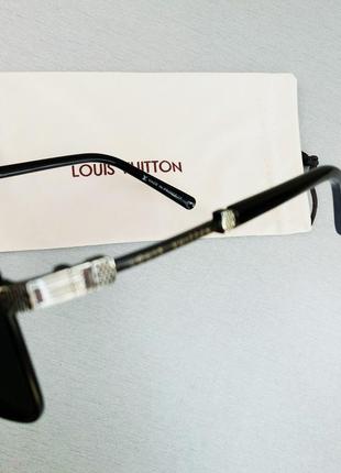 Louis vuitton окуляри чоловічі сонцезахисні поляризированые чорні9 фото