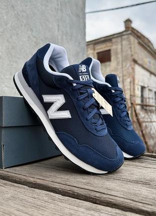 Мужские оригинальные кроссовки new balance 515 ml515nvy синие