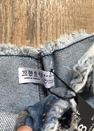 Нові шорти міні короткі джинсові 38 розмір primark2 фото