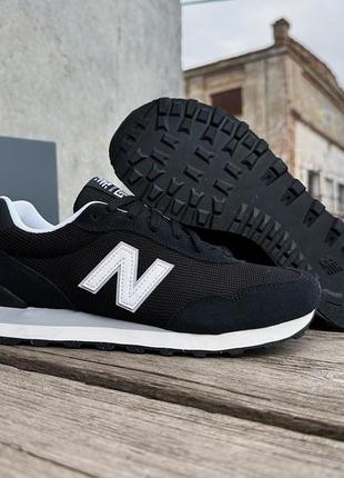 Мужские оригинальные кроссовки new balance 515 ml515blk черные2 фото