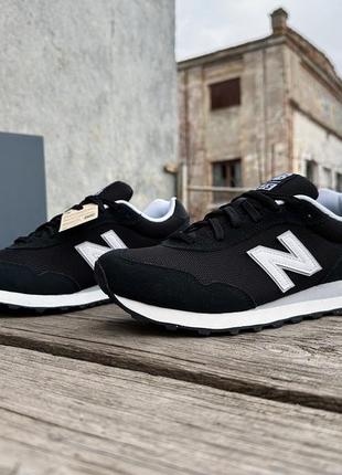 Мужские оригинальные кроссовки new balance 515 ml515blk черные3 фото