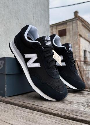 Мужские оригинальные кроссовки new balance 515 ml515blk черные1 фото