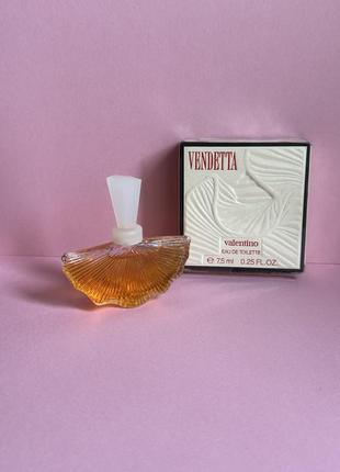 Vendetta valentino туалетна вода вінтаж мініатюра