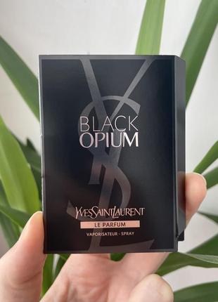 Парфюм ysl black opium le parfum пробник