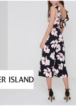 Стильный комбинезон с брюками-кюлотами river island, р.xs/s1 фото