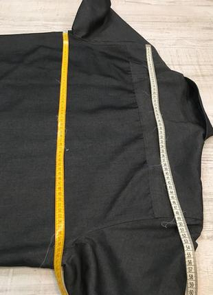 Рубашка с коротким рукавом летняя черная мужская классическая jonathan adams, р. l-xl3 фото