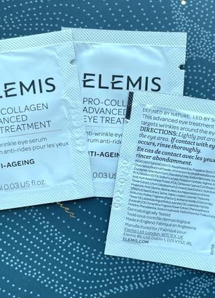 Elemis pro-collagen advanced eye treatment сыворотка под глаза2 фото