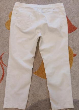 Белые классные джинсы момы р. 50 -528 фото