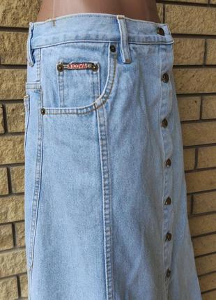 Юбка джинсова коттоновая, есть большие размеры nicowa7 фото