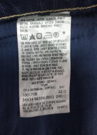 Джинсы levis 506 34/34 ( сост нового )7 фото