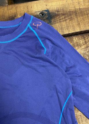 Женская термо-кофта (реглан) pierre robert (пьер роберт мрр идеал оригинал фиолетово-голубая)