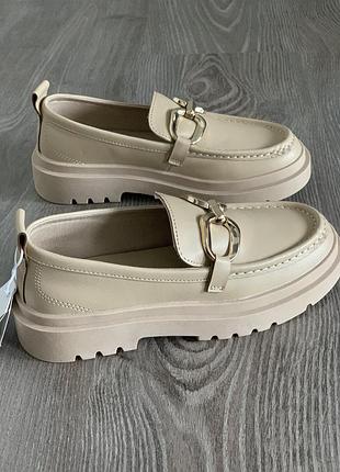 Детские туфли zara/лоферы зара/детски туфлы