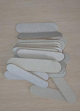 Набір міні пилочок 10 штук 180/240 грит 6,5 см