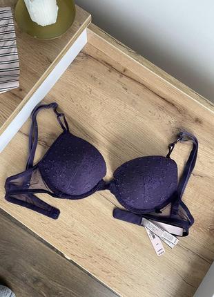 Новий бюстгалтер victoria's secret sexy tee lace push-up bra4 фото