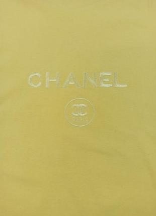 Винтажная футболка chanel paris bootleg cotton t-shirt2 фото