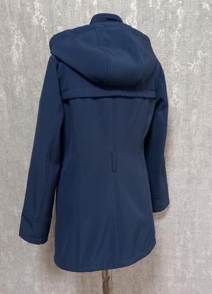 Куртка,ветровка,термокуртка,парка dkny  оригинал  dkny брендовая синяя.7 фото