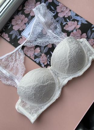 Кружевной лиф бюстгальтер women’s secret 70в с пуш ап