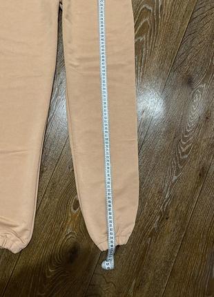 Крутой актуальный коттоновый костюм укороченное худи и штаны джоггеры xs6 фото