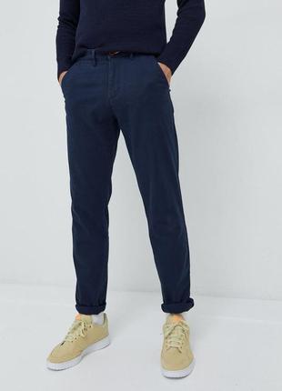 Брюки джинсового пошива blue ridge slim tapered 32 deep blue