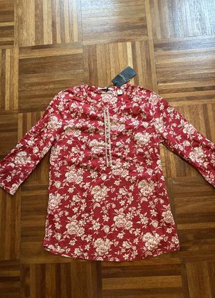 Блуза сорочка нова бавовняна дизайнерська преміум бренду scotch & soda 3 46-48 нідерланди 🇳🇱