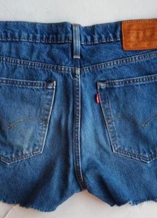 Джинсовые шорты levis2 фото