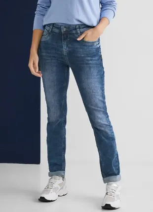 Джинси street one jane blue jeans1 фото